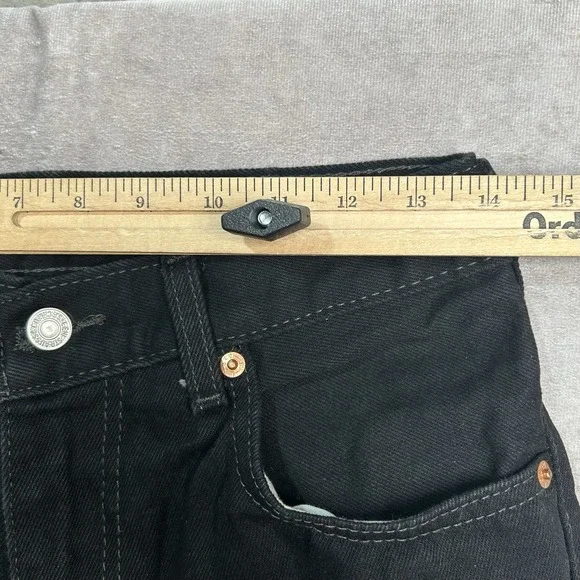 Levis 517 Jeans Men's Size 30x30 Boot Cut Black Denim Cowboy Western Dark Wash - Picture 6 of 9
